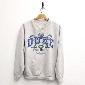 Vintage Duke University Blue Devils Sweatshirt Large